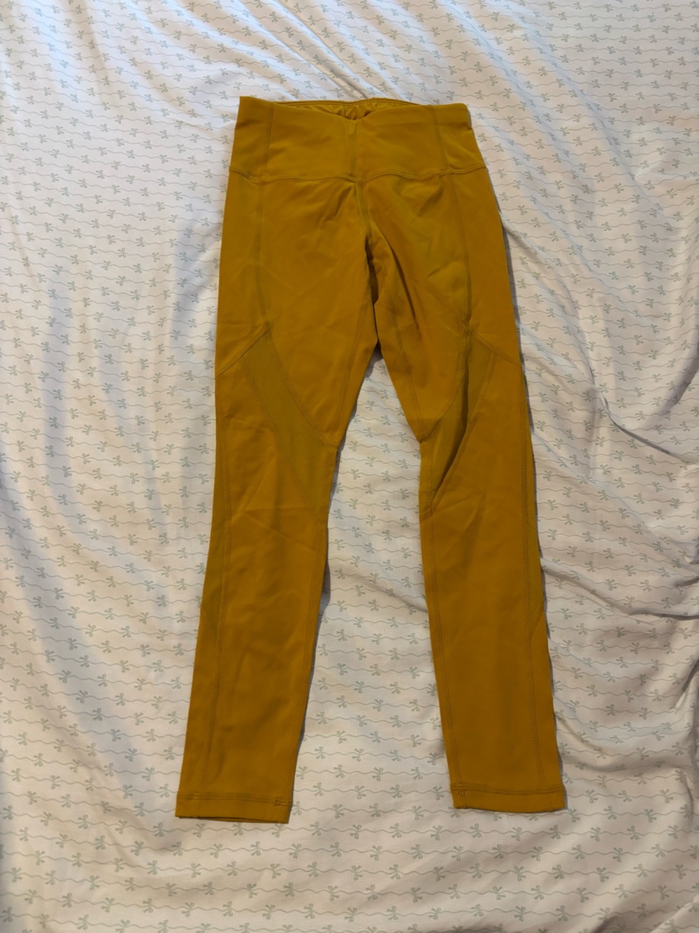 High-Rise Mustard Yellow Performance Leggings